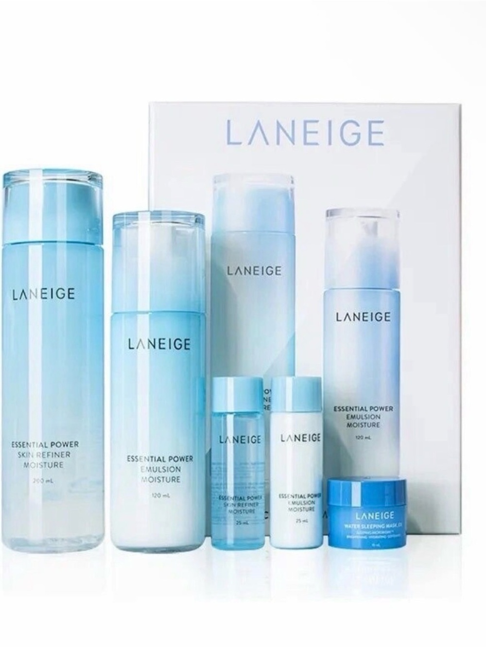 LANEIGE Basic Duo ~Moisture~ 5pc Gift Set, NIB